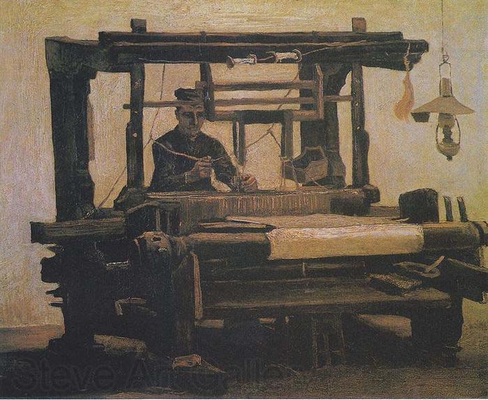 Vincent Van Gogh Weaver at the loom Germany oil painting art
